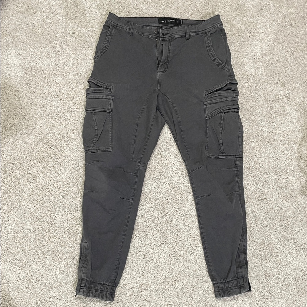 Cotton On Men's Gray Cargo Pants